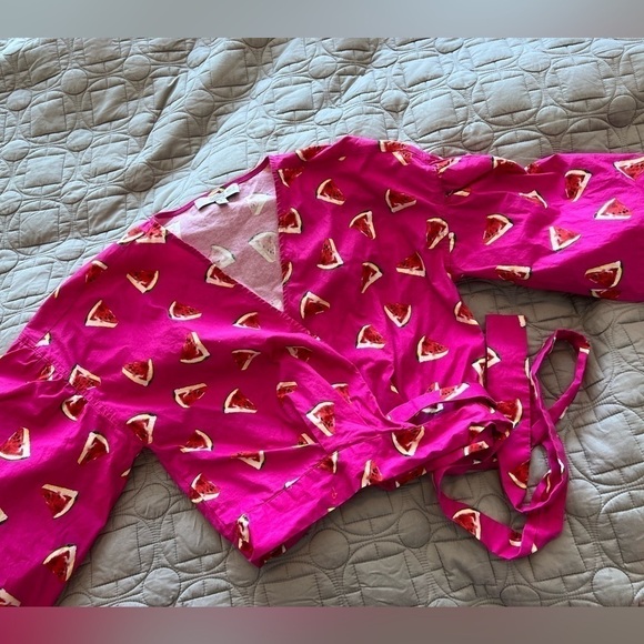 Color Me Courtney Pink Watermelon Print Top - Picture 10 of 16